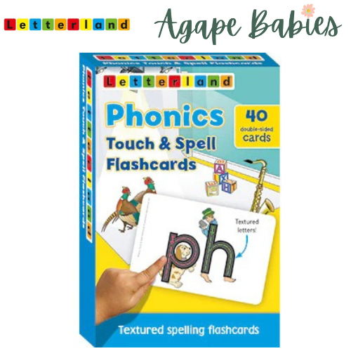 แฟลชการ์ด Letterland Phonics Touch & Spell