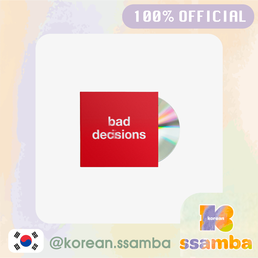 [BTS] Bad Decisions CD