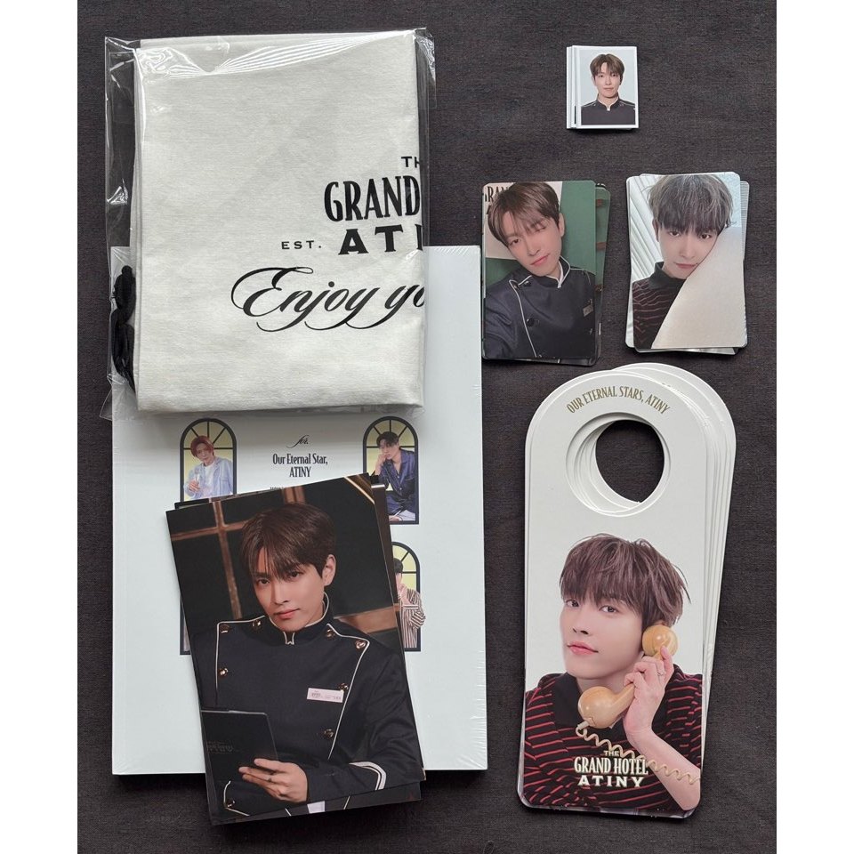 ATEEZ ชุดสมาชิก 6th The Grand Hotel Atiny Official Photocard Fanclub