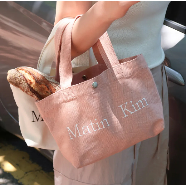 MATIN KIM Canvas Mini Tote Bag (3 สี)