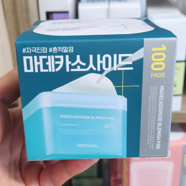 OLIVE YOUNG EDITION Madecassoside Blemish Pad 100 แผ่น (บํารุงผิวเกาหลี,เกาหลี,K-beauty)