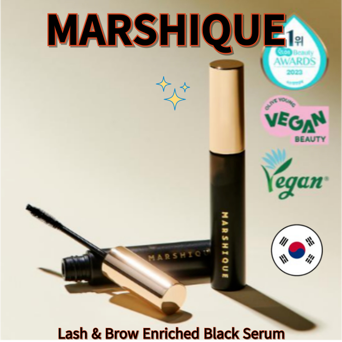 Marshique Lash & Brow Enriched Black Serum