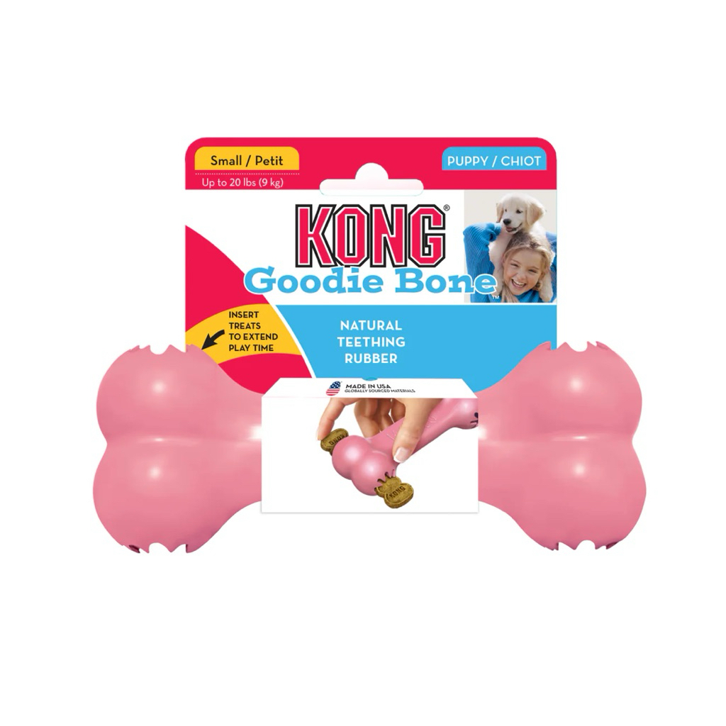 KONG Puppy Goodie Bone (ขนาดเดียว/2 สี)