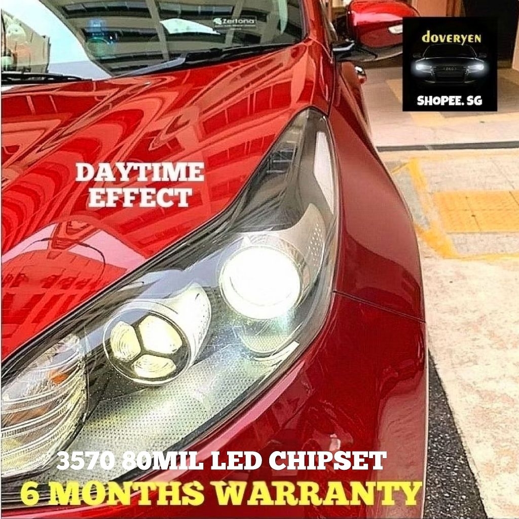 Kia Stonic / Kia Sportage 6500k ไฟหน้า LED สีขาว/หลอดไฟหมอก 100% ข้อผิดพลาดฟรี 9006 9005 H7 H8 H11 H