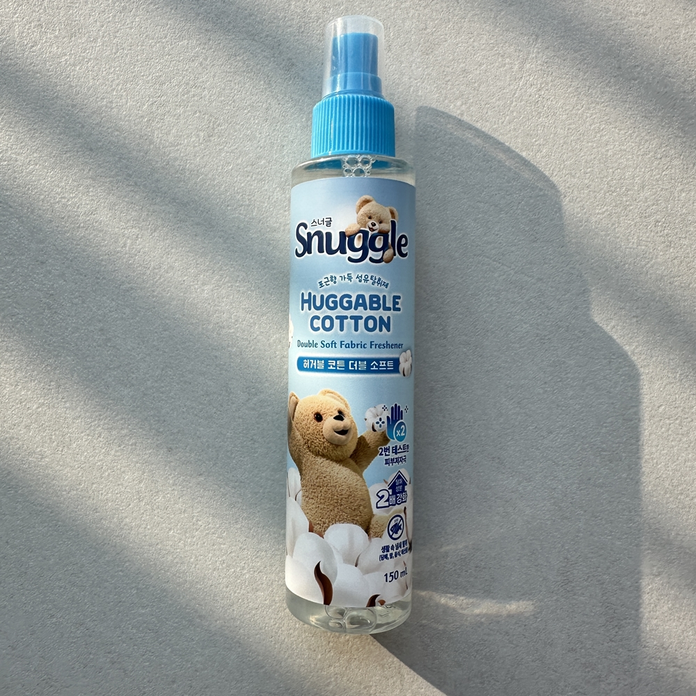 Snuggle Fabric Refresher Spray Double soft Huggable Cotton 150ml