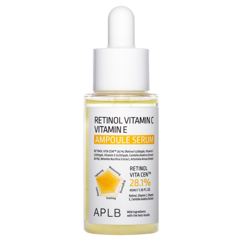 APLB Retinol Vitamin C Vitamin E Ampoule Serum 1.35 fl.oz / 40ml (วันหมดอายุ: 2028.12)