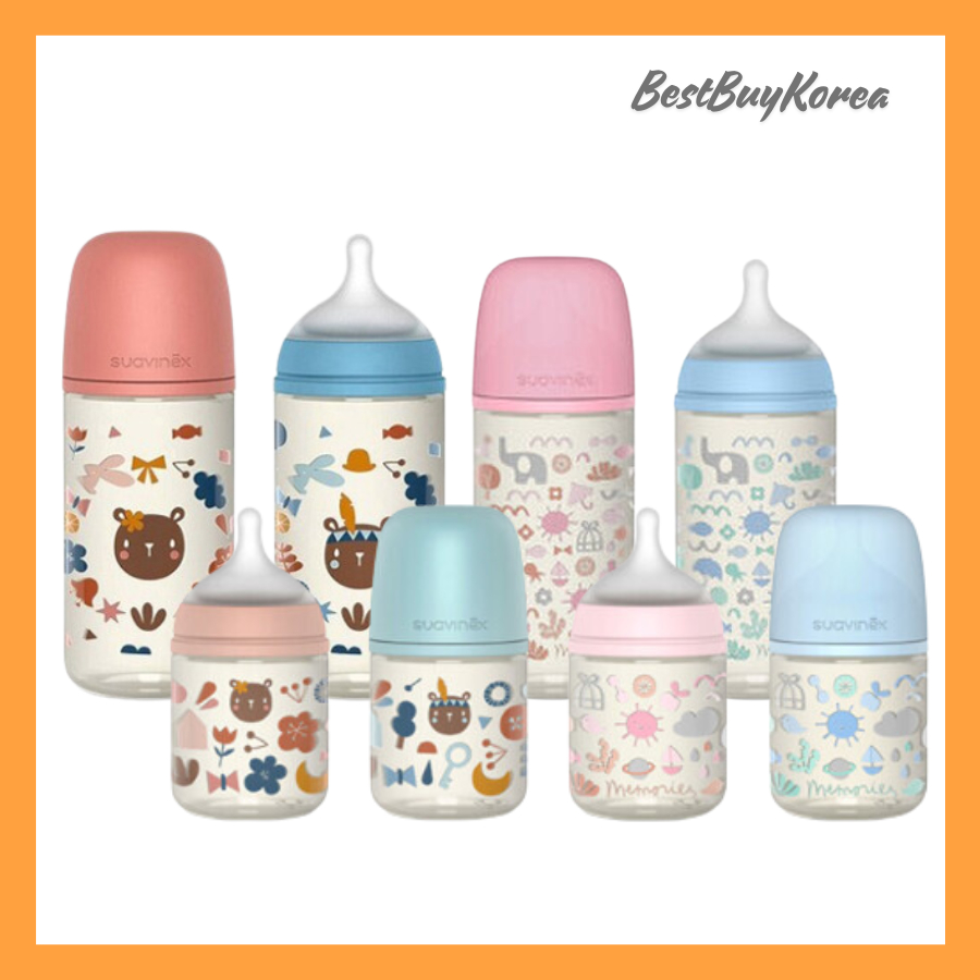 Suavinex ขวดแก้ว Baby Safe 120ml,240ml