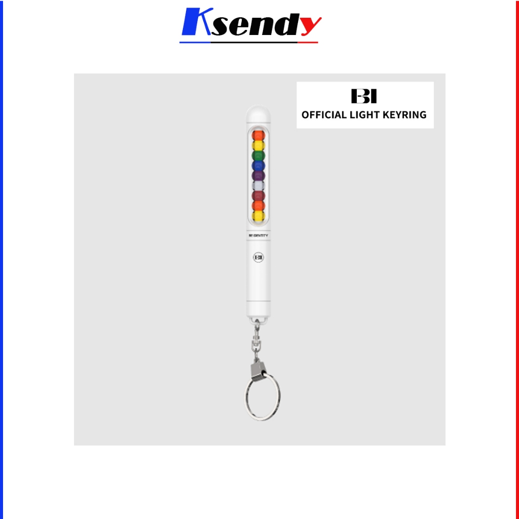 ( IKON ) B.I Official Light Keyring ( Mini Bin bong )