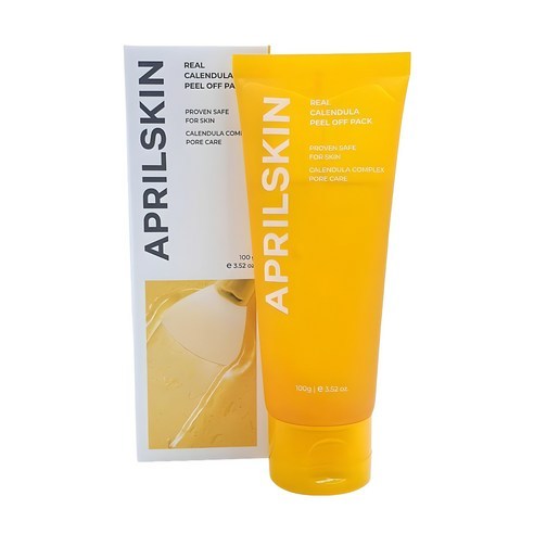 ✨APRILSKIN CALENDULA PEEL-OFF MASK PACK 1EA – PORE CARE, SEBUM CONTROL & SOOTHING✨