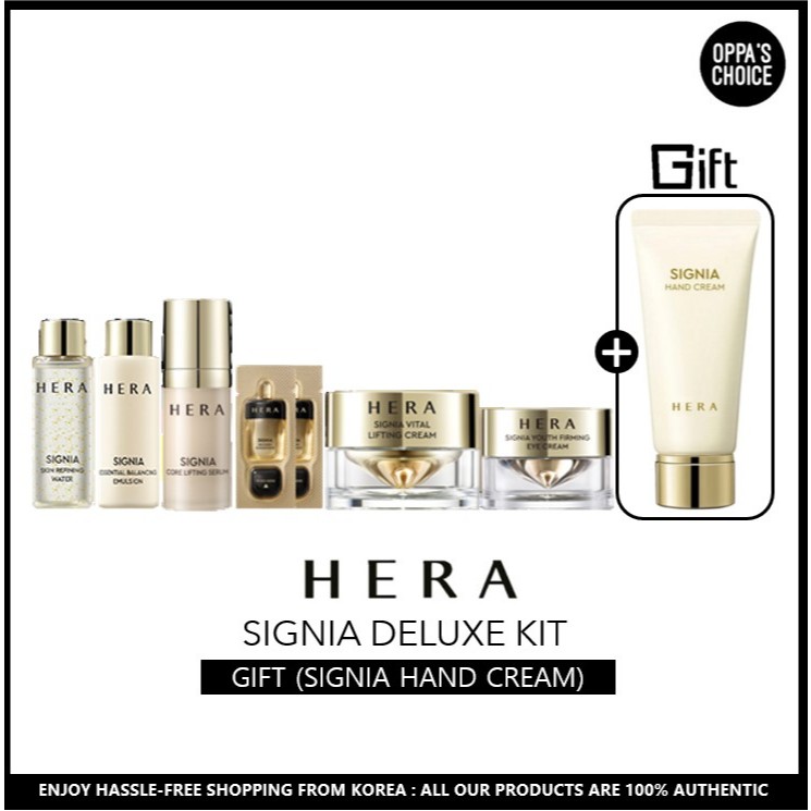 [จํากัด] Hera SIGNIA DELUXE KIT with GIFT (SIGNIA HAND CREAM)