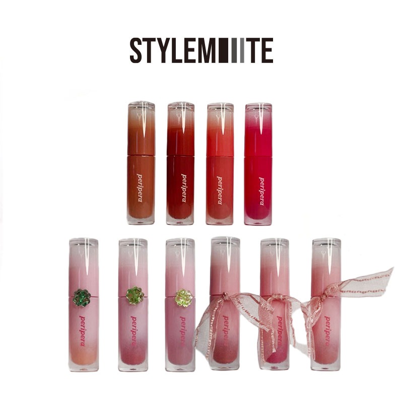 [STYLEMITE Official & PERIPERA COLLECTION] Ink Mood Glowy Tint / Ink Mood Glowy Balm / Moisturizing Lip Tint สําหรับริมฝีปากของคุณ