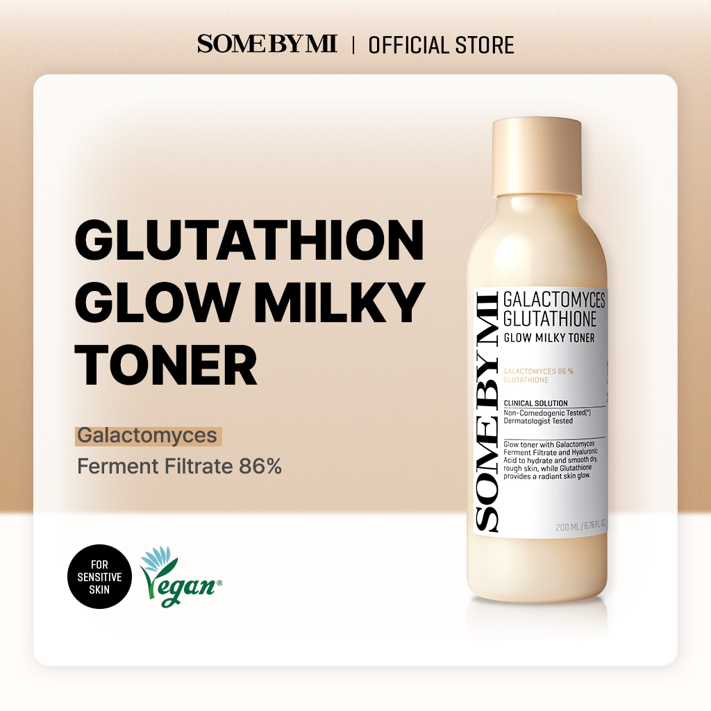 [NEW] SOME BY MI Glutathione Glow Milky Toner 200ml, ผิวโกลว์ กระจ่างใส
