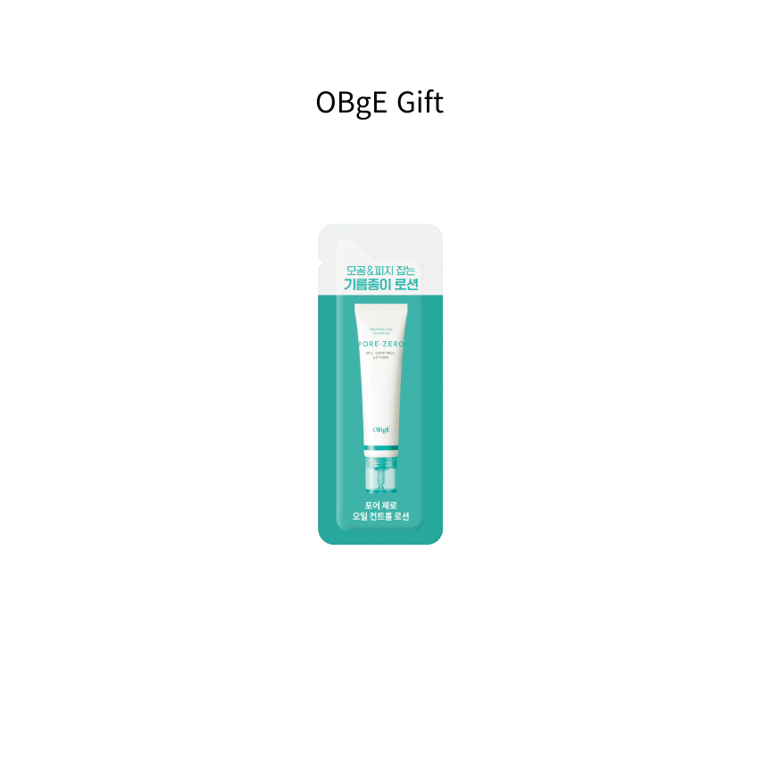 [SEA Gift] OBgE Pore Zero Oil Control Lotion 1.5ml