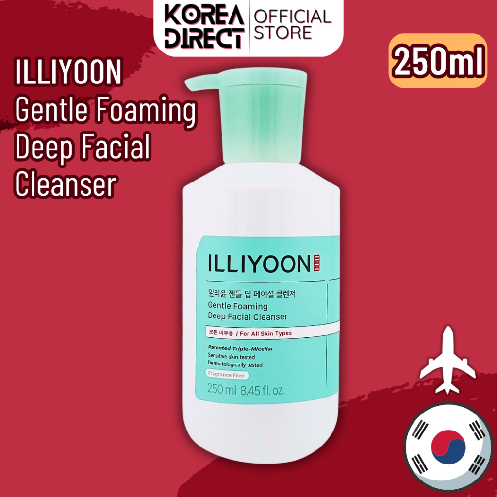 ILLIYOON เจนเทิล โฟมมิ่ง ดีพ เฟเชียล คลีนเซอร์ 250มล