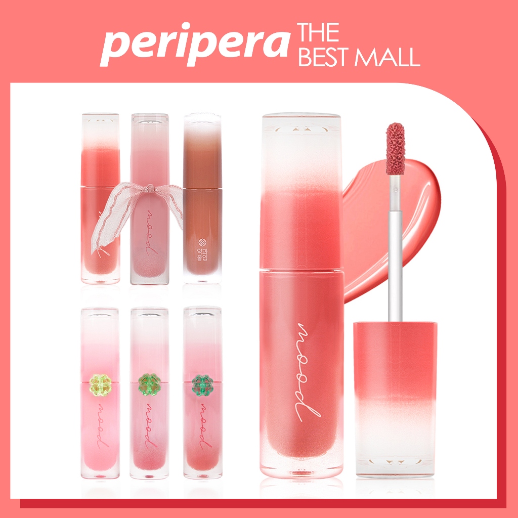 [PERIPERA] PERIPERA Water Bare Tint 3.7g - ลิปทินท์เนื้อชุ่มชื้น สีสดใส ติดทนนาน เครื่องสำอางเกาหลี