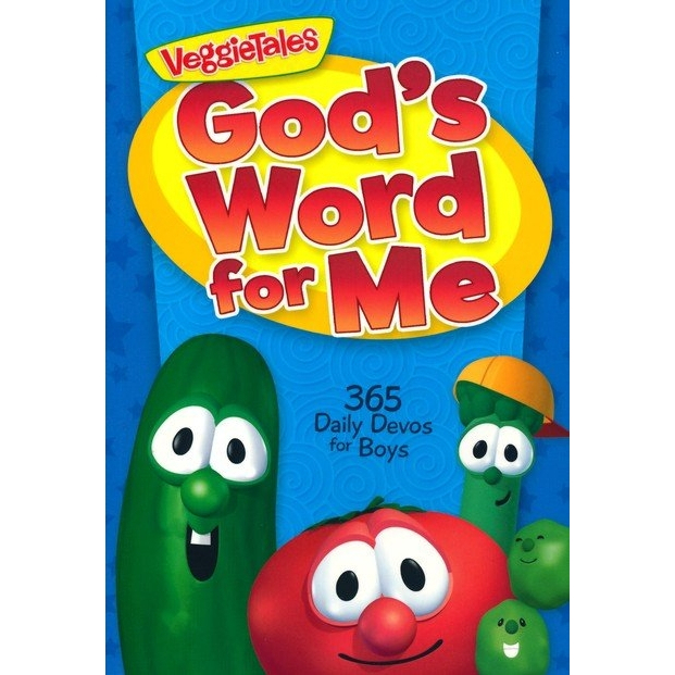 Gods Word for Me: 365 Daily Devos for Boys (VeggieTales)