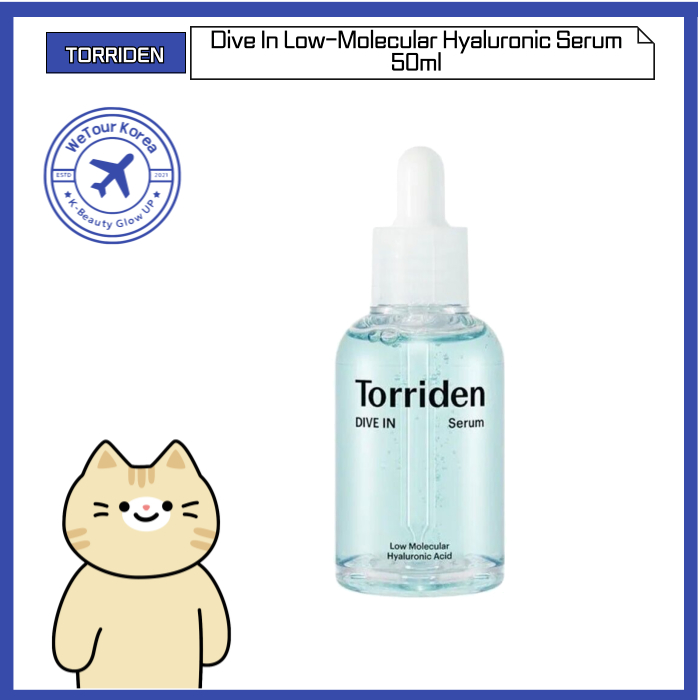 [TORRIDEN] Dive-in Low-โมเลกุล Hyaluronic Serum, 50ml - Deep Hydration & Skin Plumping!