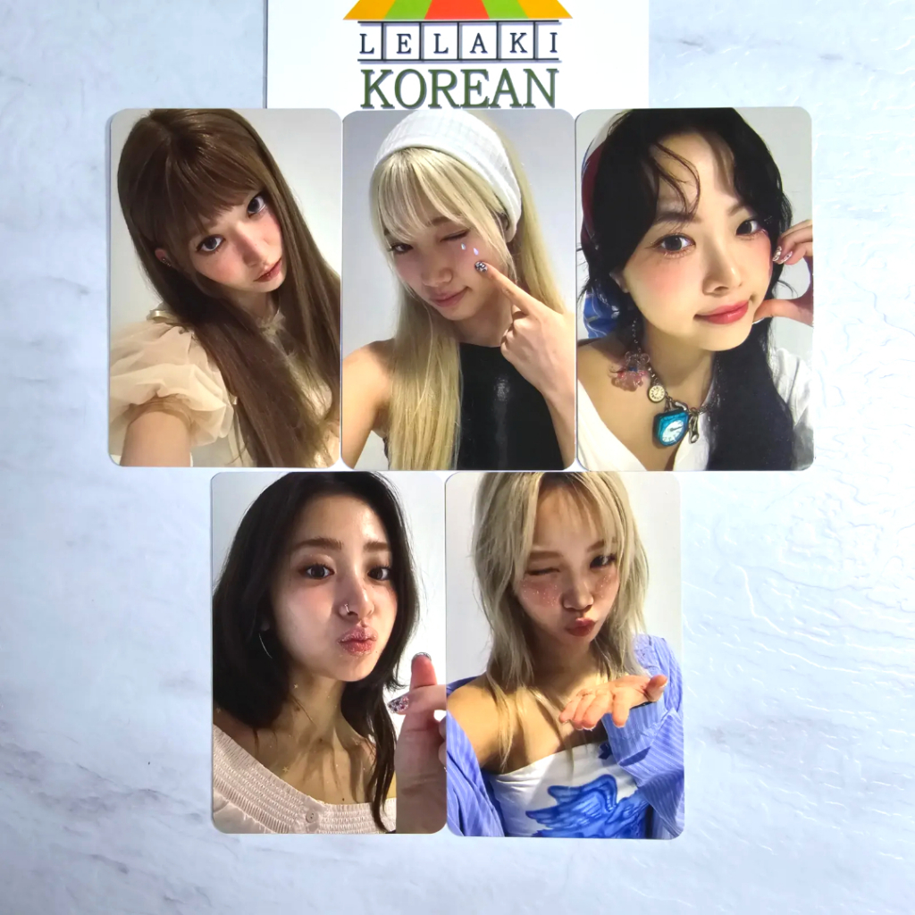 Le SSERAFIM - อัลบั้มมินิ 4 [ Crazy ] KnPOPS Photocard