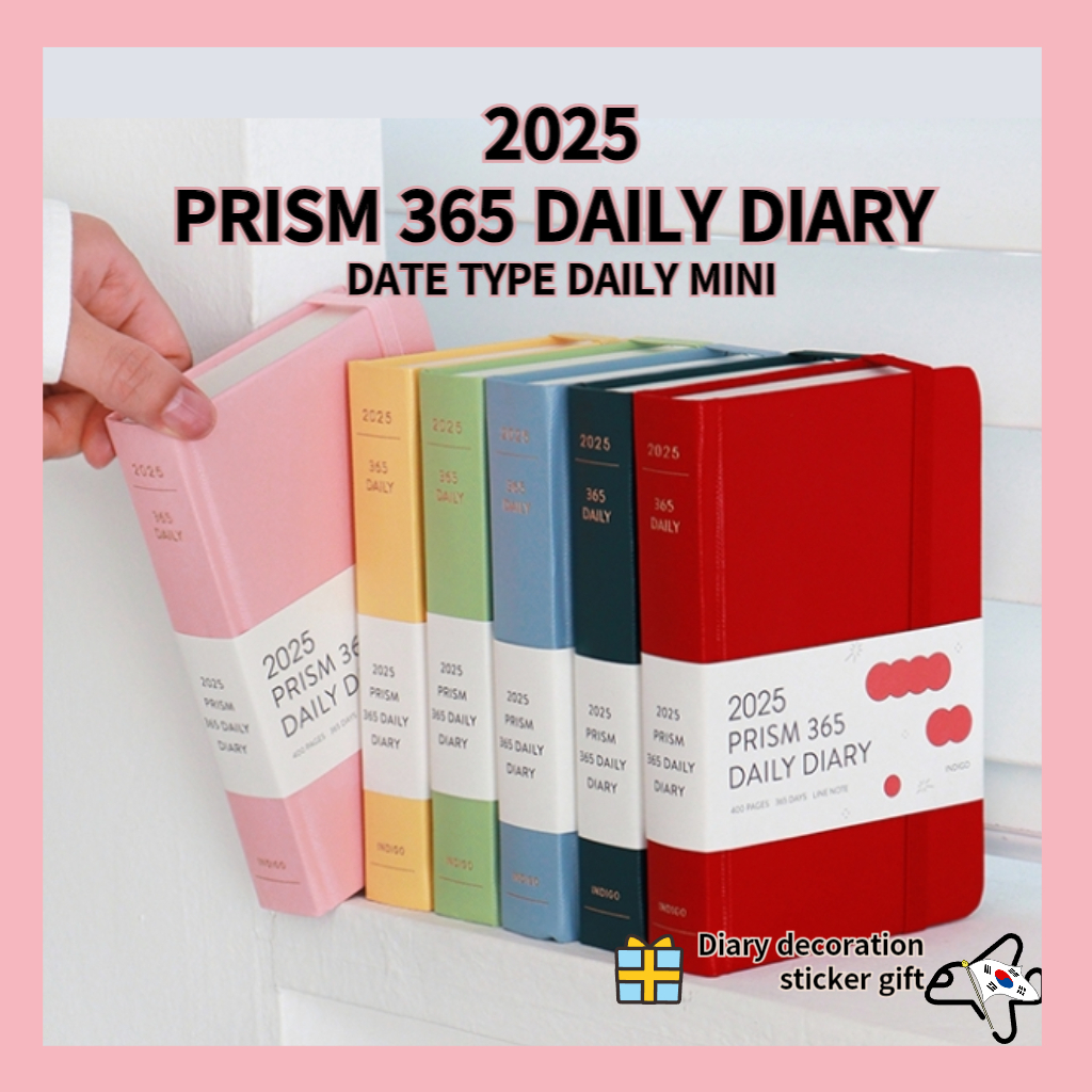 Indigo 2025 Prism 365 Daily Diary /Indigo 2025 ปริซึม 365 ไดอารี่รายวัน