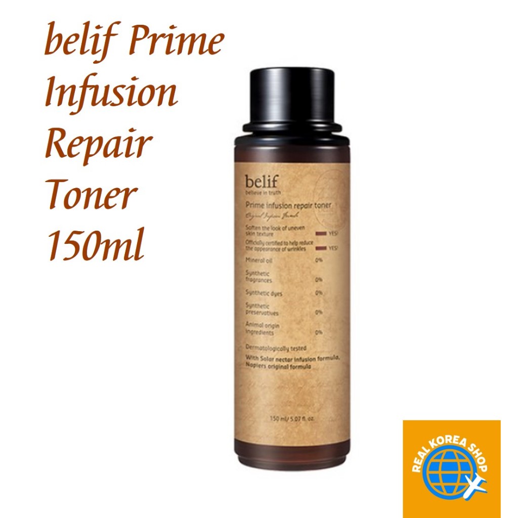 BELIF [เบลฟ] ไพรม์ อินฟิวชั่น รีแพร์ โทนเนอร์ 150มล, [belif]  Prime Infusion Repair Toner 150ml