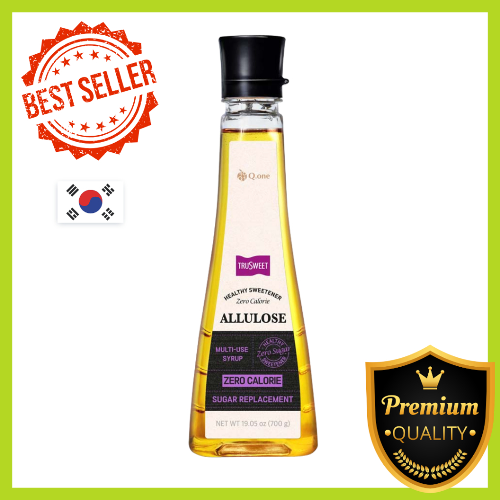 [Q.One] Trusweet Allulose 700g / Zero Calorie / Zero Sugar / Multi Use Syrup / พรีไบโอติก / สุขภาพดี