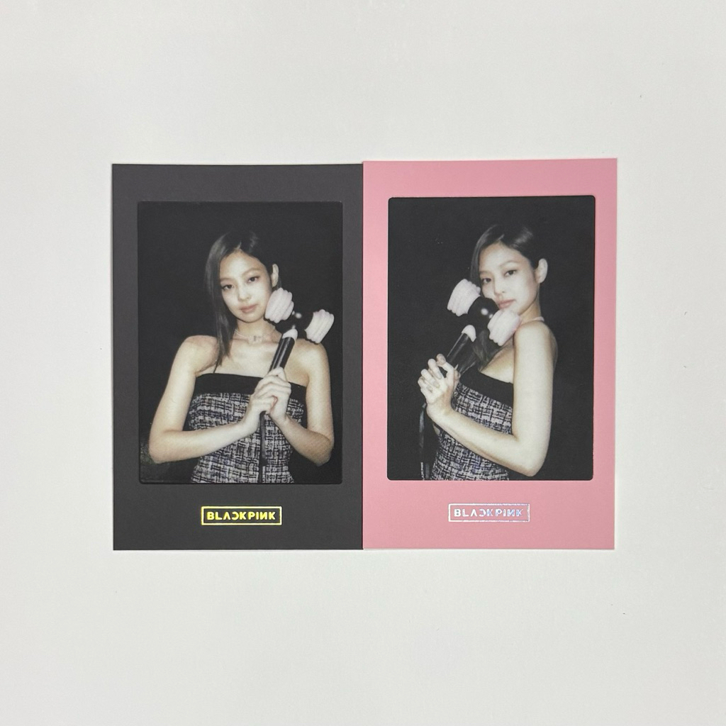 แท่งไฟ Blackpink อย่างเป็นทางการ POB Photocard Weverse Shop Jennie YG แท่งไฟ
