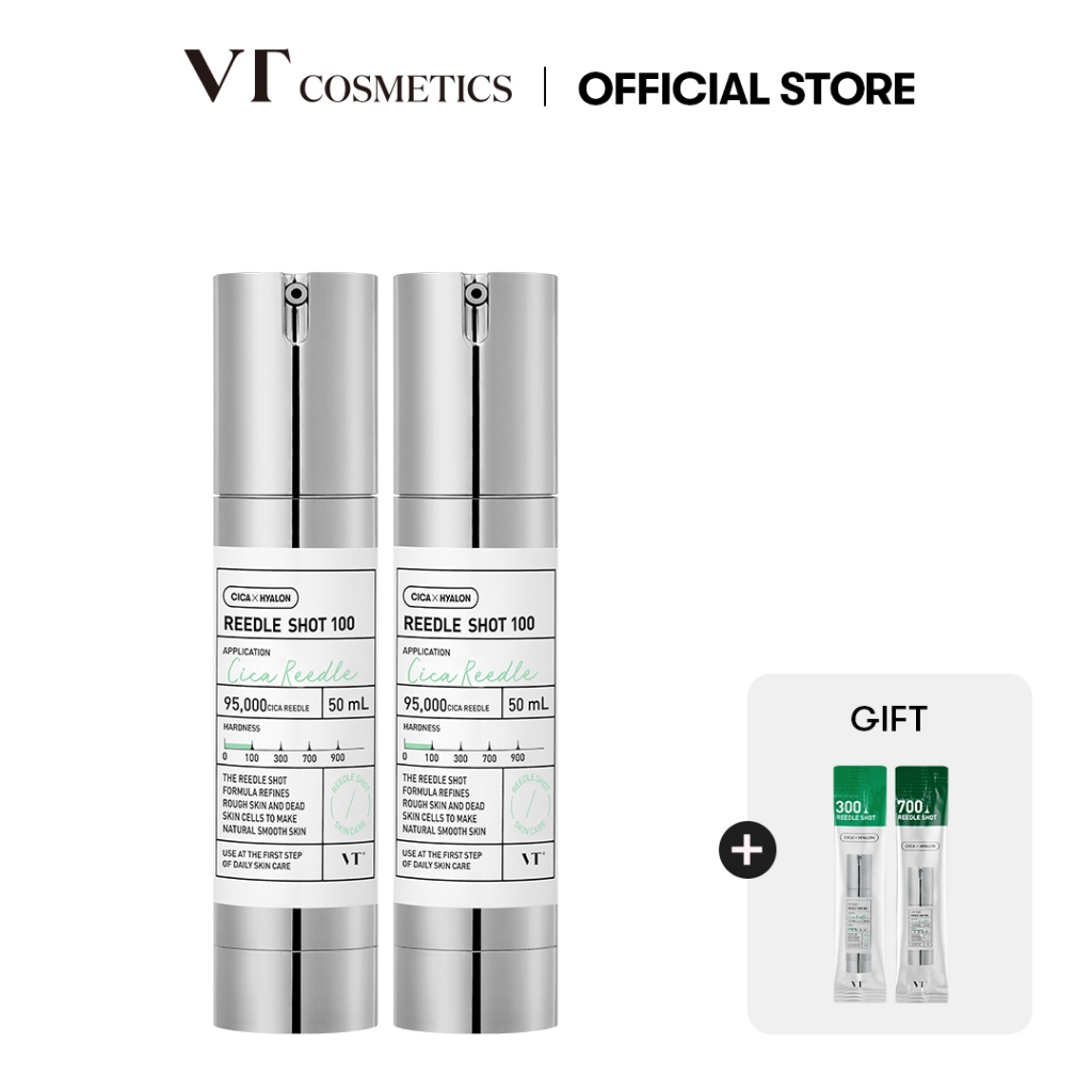 [VT] Reedle SHOT GIFT SET รีเดิลช็อต 100 / 300 / 700 สกินบูสเตอร์ การปรับปรุงผิว [Official Flagship]