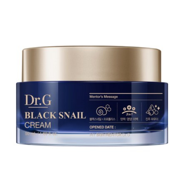 [K-Beauty] Dr.G Black Snail Cream, 50ml, 1ea