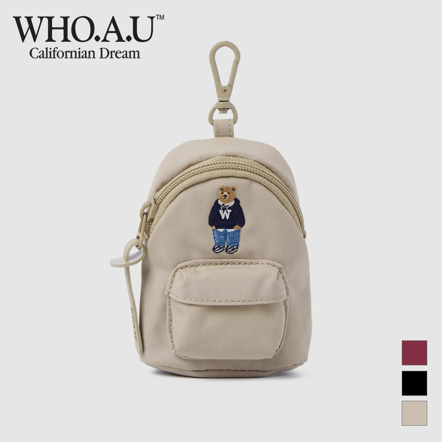 [WHO.AU] พวงกุญแจกระเป๋าเป้ Steve | Whawe4955a