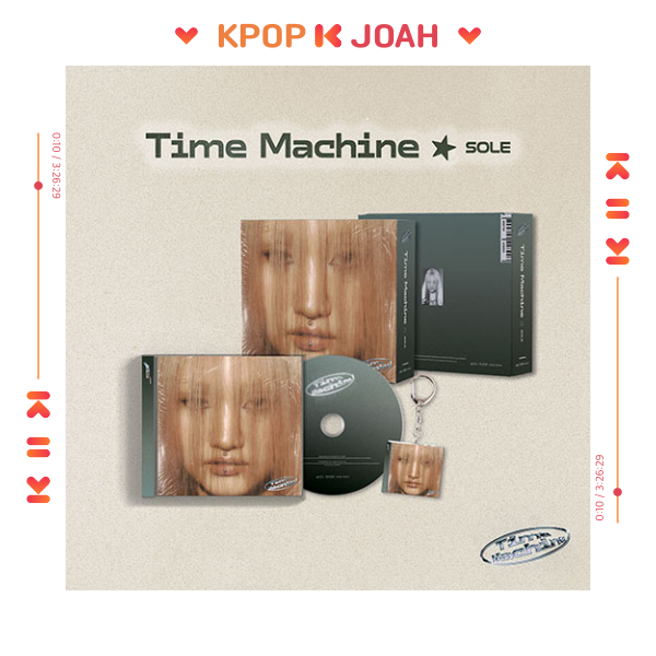 (CD+MINI CD NFC KEYRING EDITION) SOLE [TIME MACHINE] EP ALBUM (14th Aug.2024)