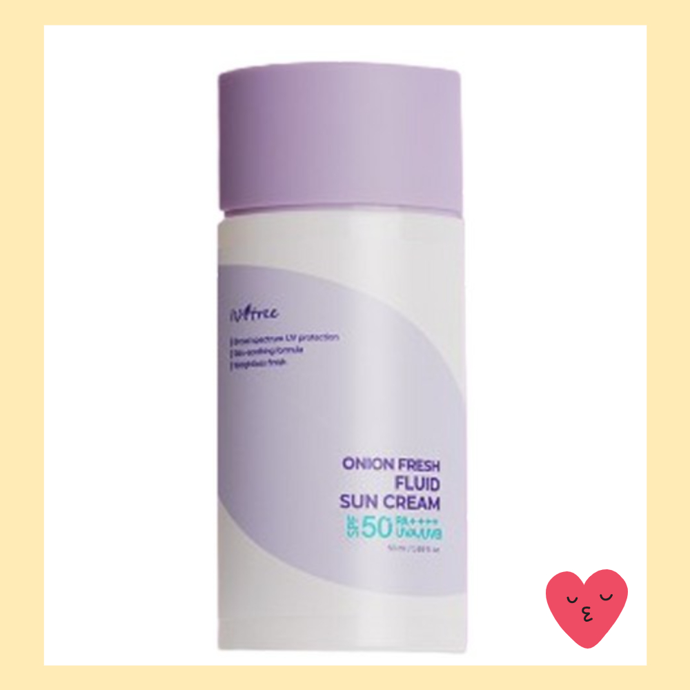 [Isntree] Onion fresh fluid sun cream 50ml