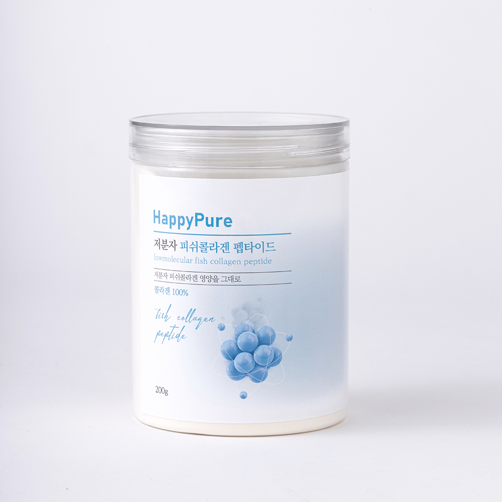 HappyPure Collagen 300Da ปลาโมเลกุลต่ําคอลลาเจนเปปไทด์ผง 200ก ซุปเปอร์ฟู้ด - รูปที่ 5