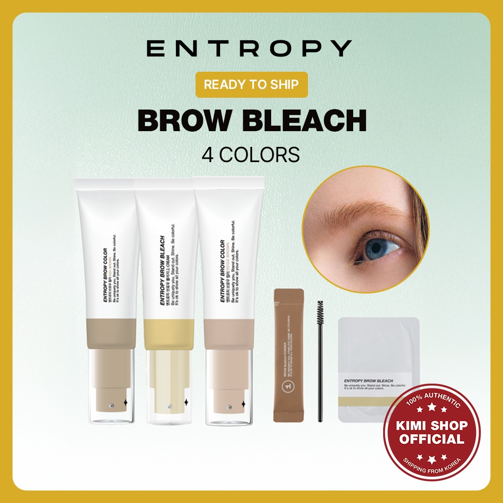 [ENTROPY MAKEUP] Brow Bleach Kit ชุดย้อมคิ้ว & ฟอกสีคิ้ว 3สี ย้อมขนคิ้ว ฟอกคิ้ว คิ้วสีอ่อน K-Beauty