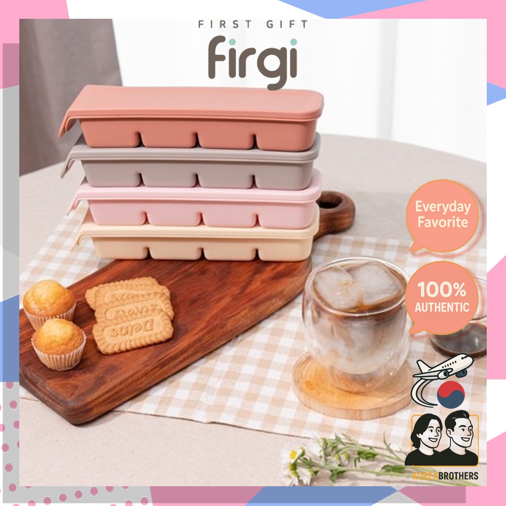 FIRGI Made in Korea Double-Sealed Cube Tray Airtight Silicone Baby Food Cube