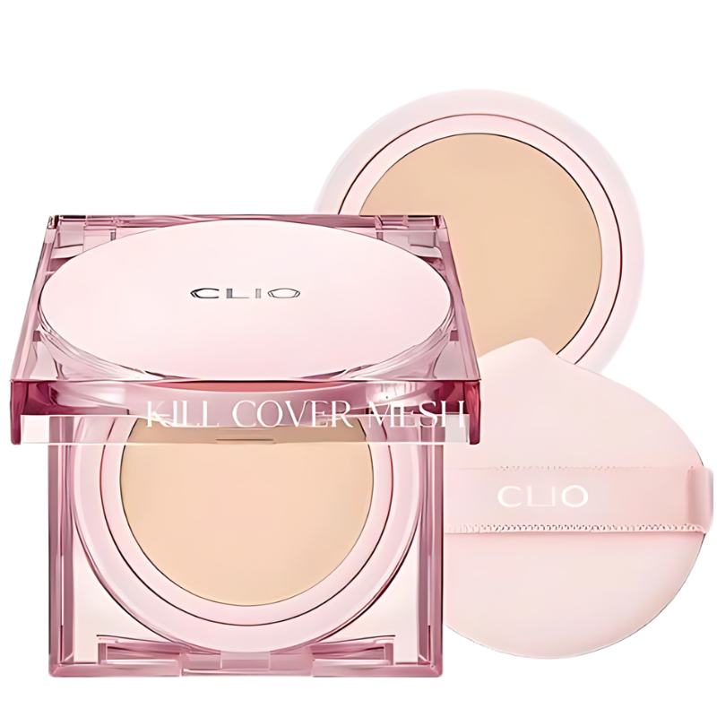 Clio Kill Cover Mesh Glow Cushion SPF 50 PA++++ พร้อมรีฟิล 1 อัน