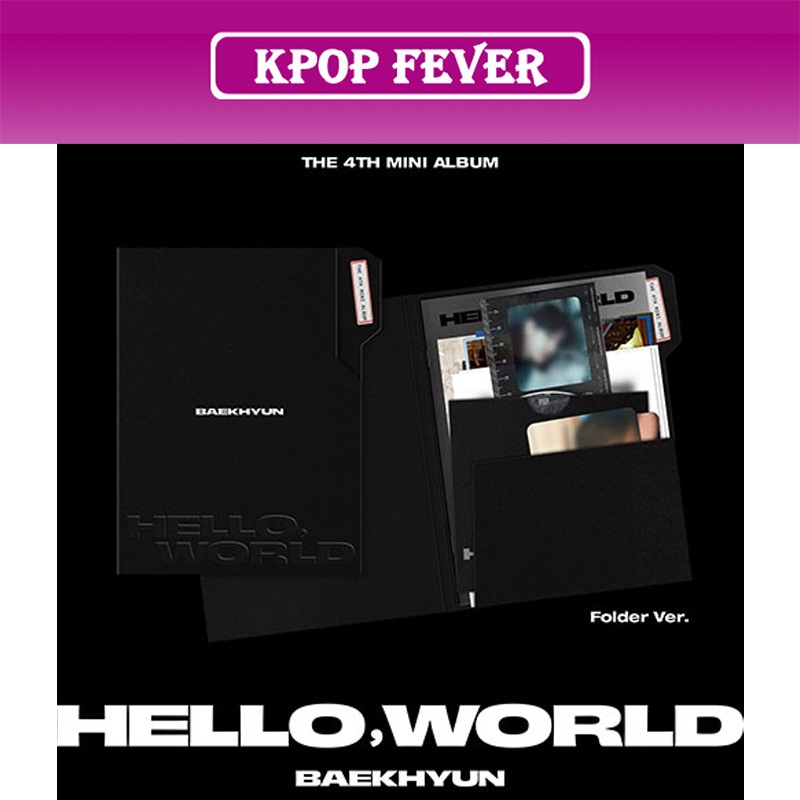 BAEKHYUN - [ HELLO, WORLD ] 4TH MINI ALBUM [FOLDER VER.]