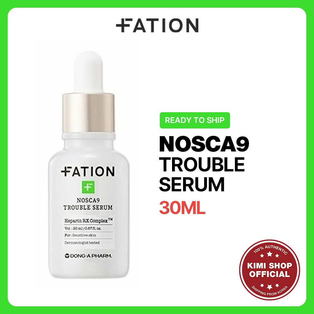 [FATION] Nosca9 Trouble Serum 30ml + Sแอมป์ DONG-A PHARM Korean Anti-Trouble Ampoule