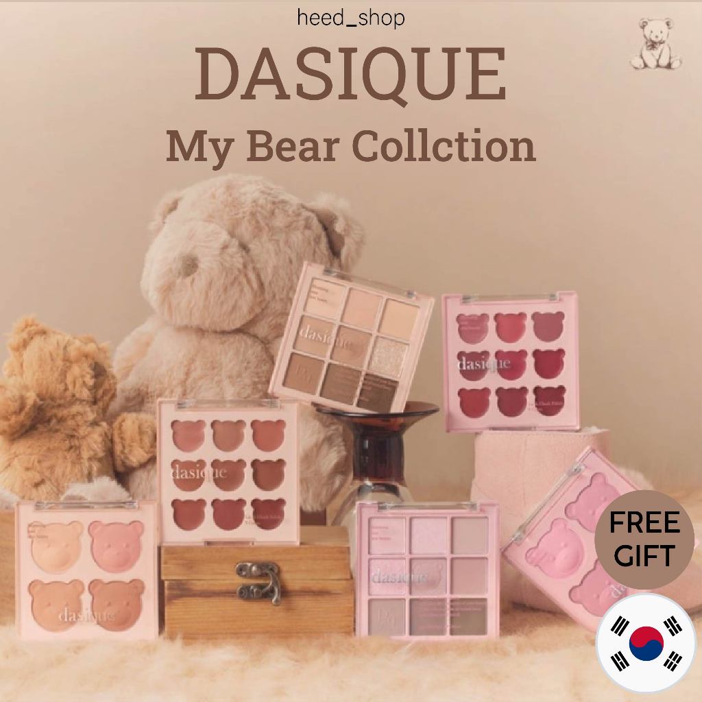 [ Dasique ] My Bear Colliction / Shadow Palette / Mood Cheek / Lip&Cheek Palette