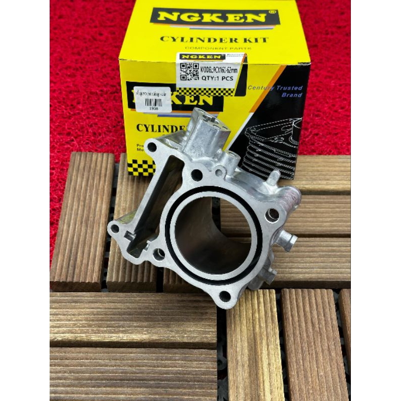 เสื้อเปล่าpcx160ลูก62มิลใส่pcx160cc-LAED-จีออโน่เสื้อสูบลูก62มิลไม่รวมลูกสูบ