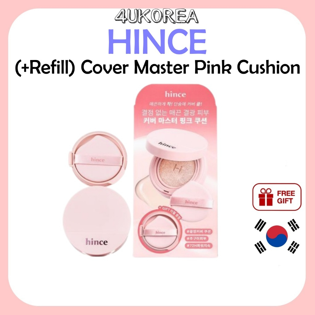 (+รีฟิล) HINCE Cover Master Pink Cushion - 5 สี K-BEAUTY