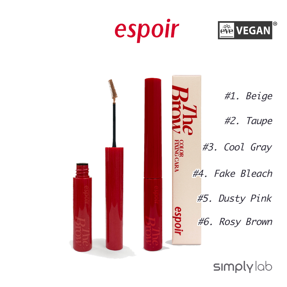 [Espoir] The Brow Color Fixing Cara 3g 6 สี