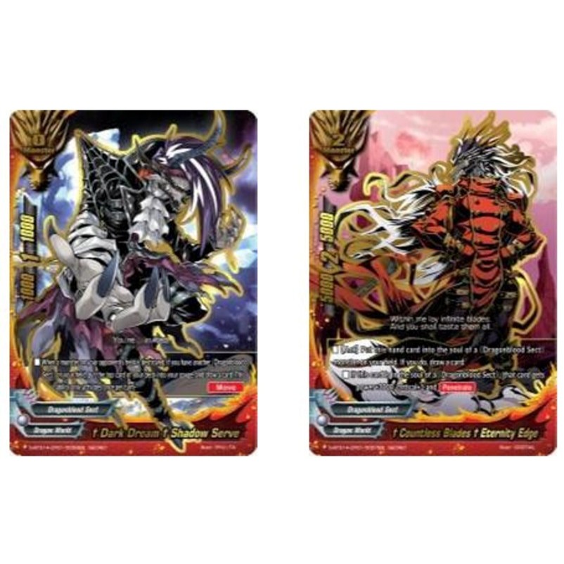 บัดดี้ไฟท์ภาษาอังกฤษ "Rêve Sombre" Shadow Serve S-BT01A-CP01/0056EN /"ใบมีดนับถอยหลัง" Eternity Edge