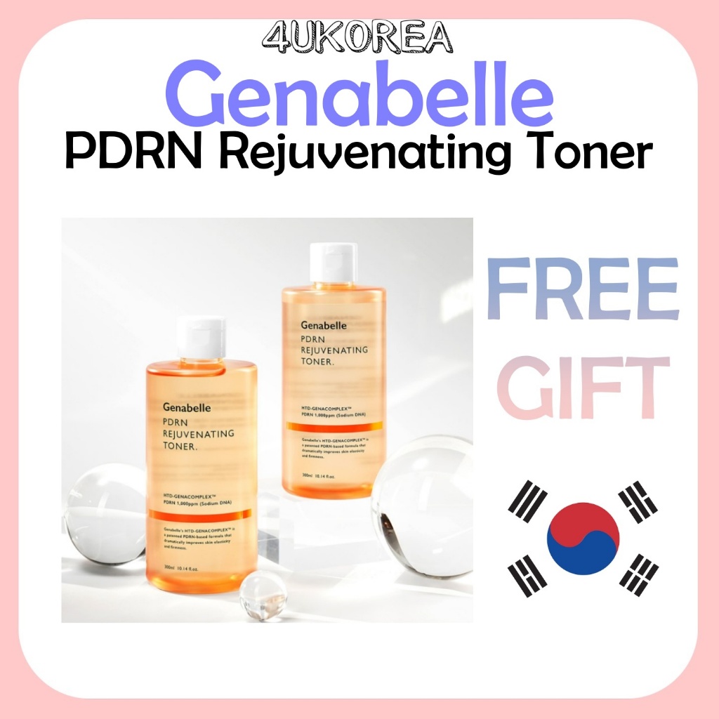 GENABELLE PDRN Rejuvenating Toner โทนเนอร์นี้ให้ความชุ่มชื้นและสารอาหารผิวอย่างครอบคลุม 300ml/ K-BEAUTY