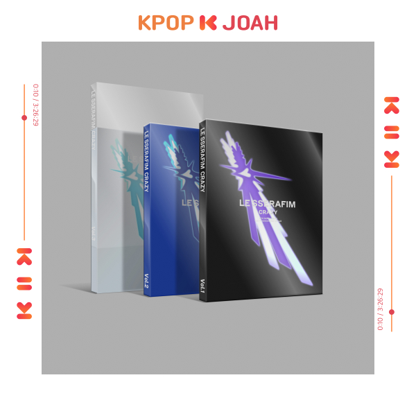 LE SSERAFIM [CRAZY] 4th MINI ALBUM (30th Aug.2024)