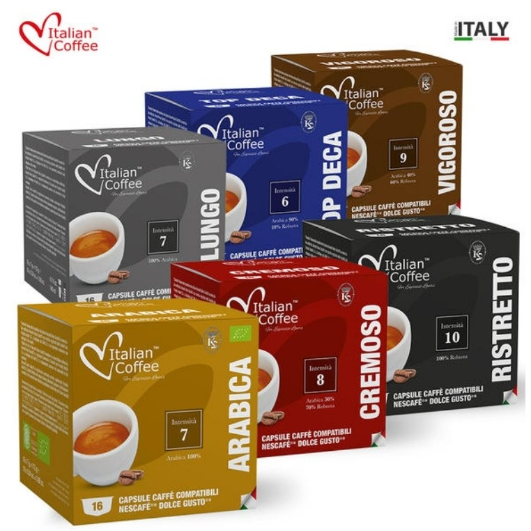 [Dolce Gusto Compatible] กาแฟอิตาเลี่ยน Dolce gusto กาแฟแคปซูล / แคปซูล decaf