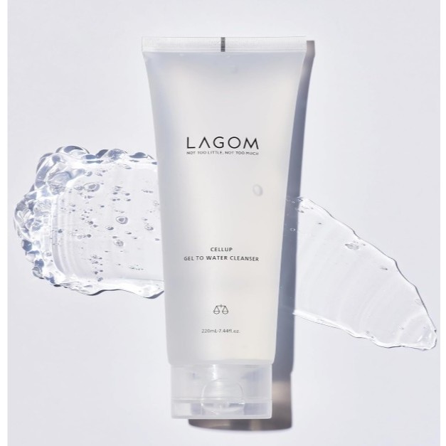 [LAGOM] Cellup Gel to Water Cleanser 220ml | ดีพ ไฮเดรชั่น เจล คลีนเซอร์ | No สูตรสารตกค้าง & Mild Low pH | เค-ความงาม