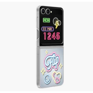 เคส Samsung Flipsuit สําหรับ Galaxy Z Flip6 / zflip6 flip 6 การ์ด led keith ของแท้