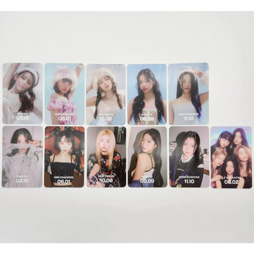 [OFFICIAL] YES24 LE SSERAFIM ANTIFRAGILE POB PHOTOCARD