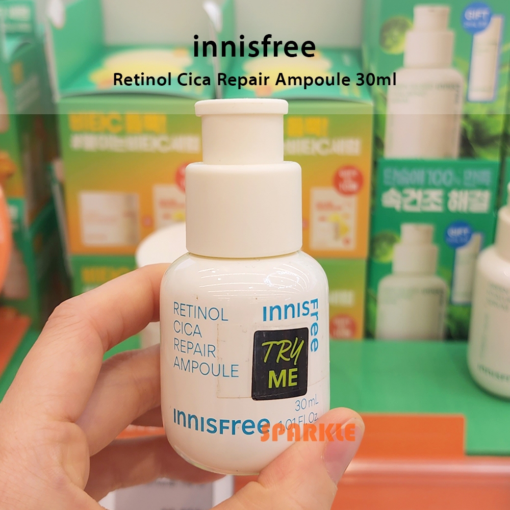 [innisfree ] Retinol Cica Repair Ampoule 30ml เรตินอล แอมพลู ปรับผิวเรียบเนียน