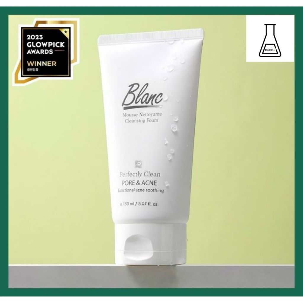 Blanc NATURE Mousse Nettoyante โฟมล้างหน้า 150ml ทําความสะอาดรูขุมขนและสิวอย่างลงตัว